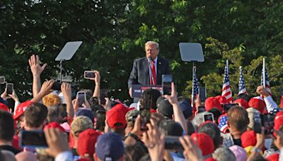 Video showing Donald Trump's Bronx rally crowd size goes viral