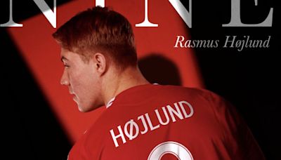 Manchester United announce shirt number change for Rasmus Hojlund