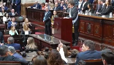 Una diputada de Unión por la Patria le hizo fuck you a Milei mientras presentaba el Presupuesto 2025