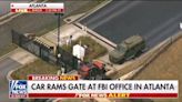 Driver rams car into FBI office gate in Atlanta