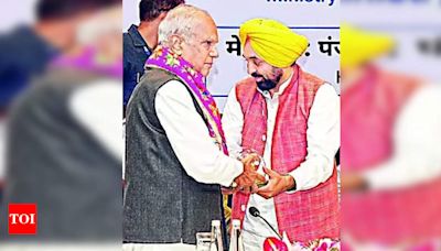 Punjab CM Bhagwant Mann advocates for elected Chancellor of state universities | Chandigarh News - Times of India