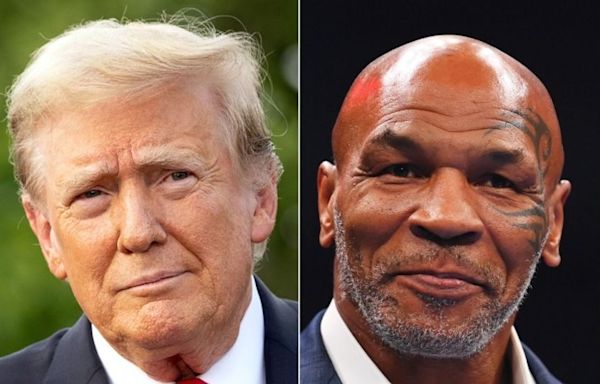 Trump Posts Fake Photo Of Mike Tyson And Thanks Him