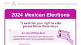 Mexican dual-citizens have until next Tuesday to register to vote from abroad