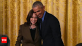 US elections 2024: Obama has endorsed Kamala Harris's bid for White House; what this means, and what happens next - Times of India