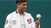 Rishi Sunak Dons Baseball Jacket At Major League Game – But Ducks First Pitch