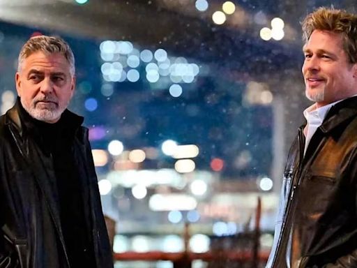 Brad Pitt y George Clooney se reencuentran en tráiler de 'Wolfs'