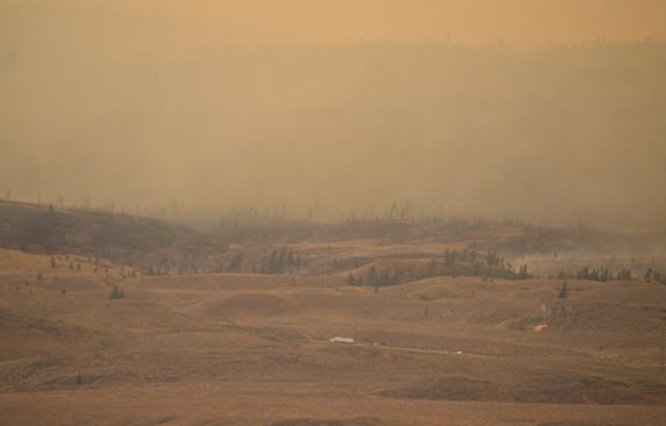 Shetland Creek wildfire near Ashcroft now at 13,236 hectares