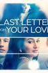 The Last Letter From Your Lover