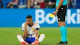Kylian Mbappé feeling 'a bit better' after facial injury, France teammate Saliba says