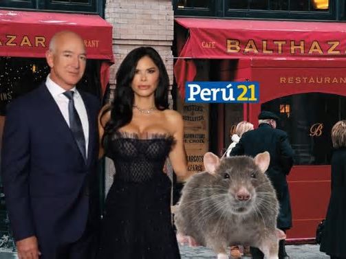 Ratas en restaurante Balthazar sería venganza por insultos a Jeff Bezos y Lauren Sánchez