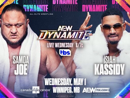 Samoa Joe vs. Isiah Kassidy, Claudio Castagnoli In Action, More Added To AEW Dynamite