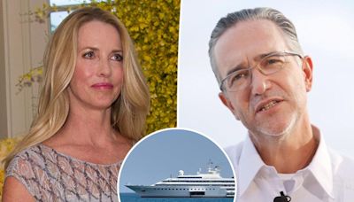 Laurene Powell Jobs’ $120M super-yacht in minor crash with boat owned by Mexican billionaire