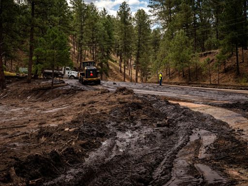 Ruidoso area seeing flash flooding again