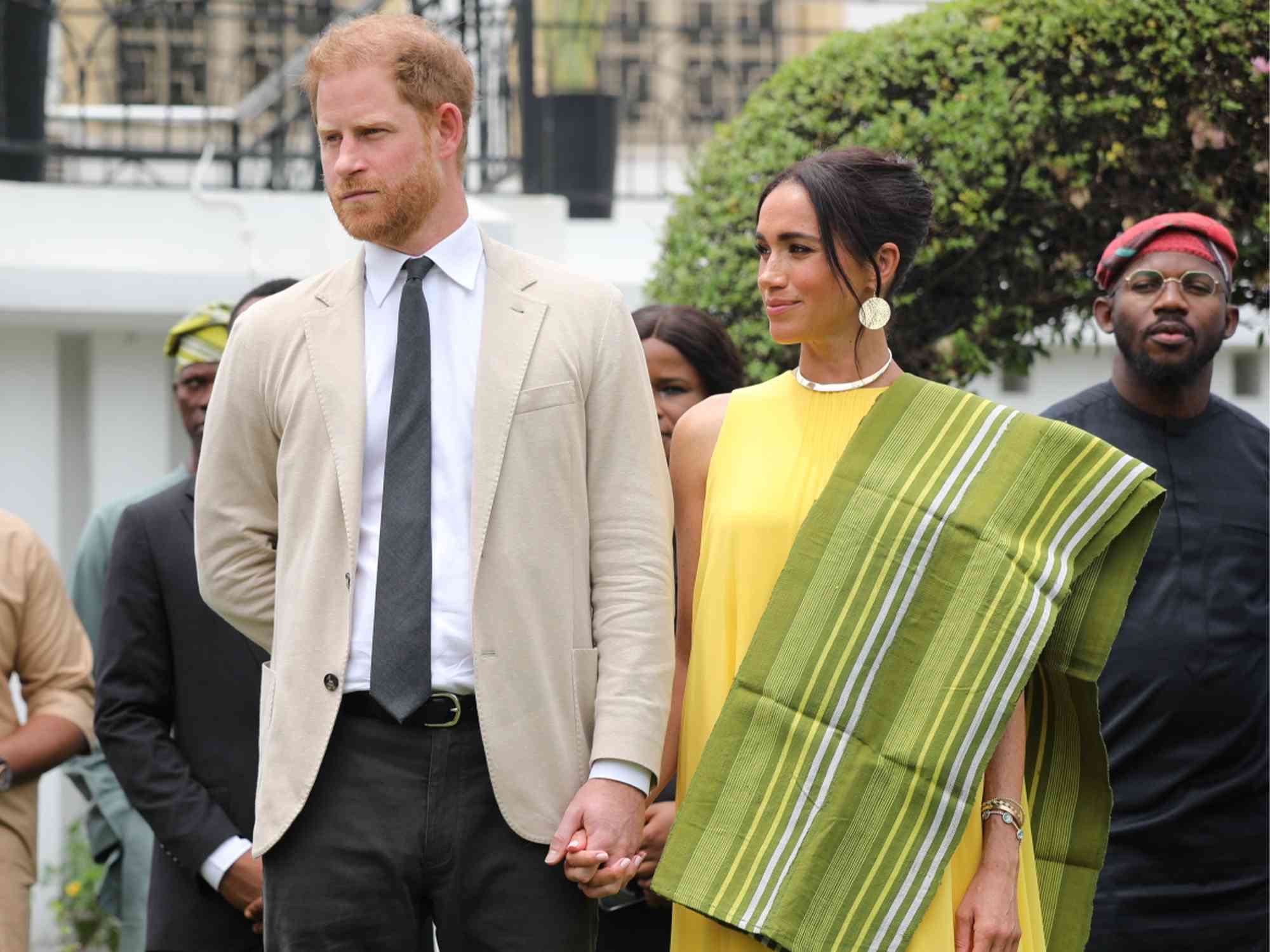 Meghan Markle Reportedly "Calms" Prince Harry's Anxiety During Public Engagements