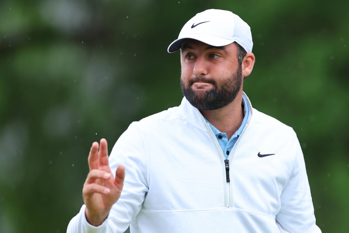 PGA Championship 2024: Xander Schauffele leads after Scottie Scheffler plays on despite arrest