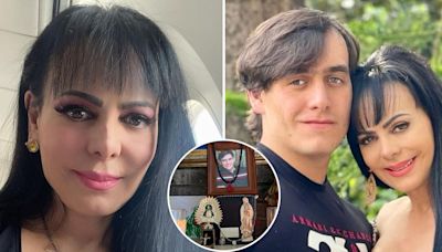 Maribel Guardia recibió regaño por tener las cenizas de su hijo Julián Figueroa en su casa