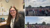 Emotional send off for 'best ever' headteacher after 20 years at the helm of school