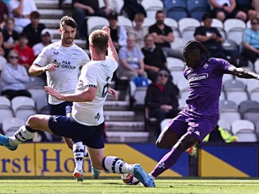 Fiorentina fall to 2-1 defeat against Preston in pre-season friendly