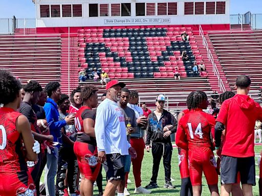 High school football: College coaches check out Trotwood talent