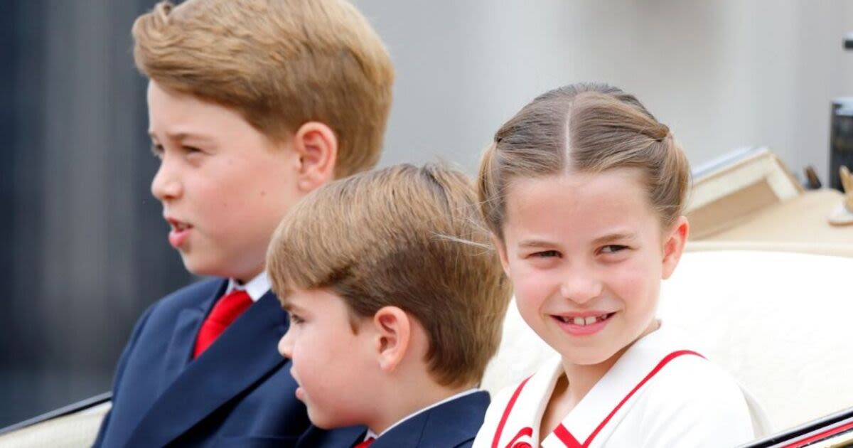 George, Charlotte and Louis have to follow unusual playtime rule at home