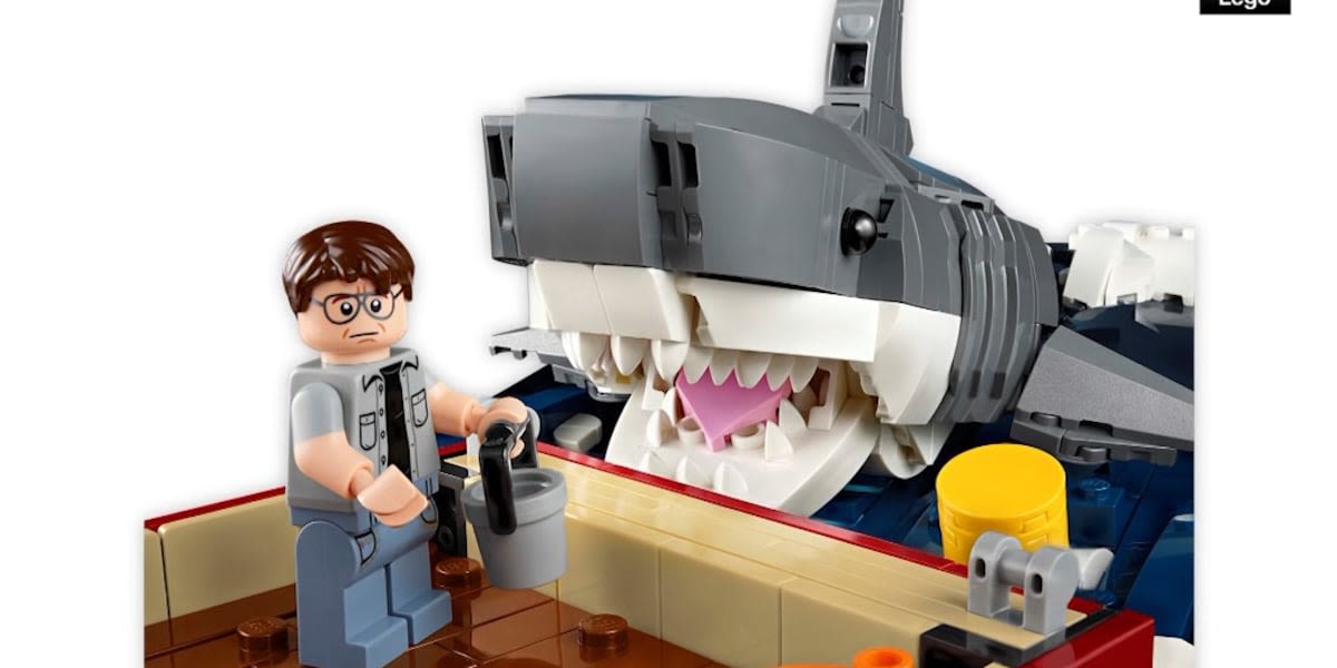 Lego unveils ‘Jaws’ set that recreates movie’s shark showdown
