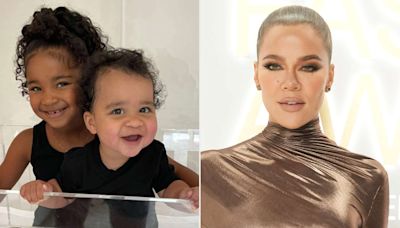 Khloé Kardashian Shares Sweet Sibling Photos of Daughter True Joining Son Tatum in His Crib: 'My Everything'