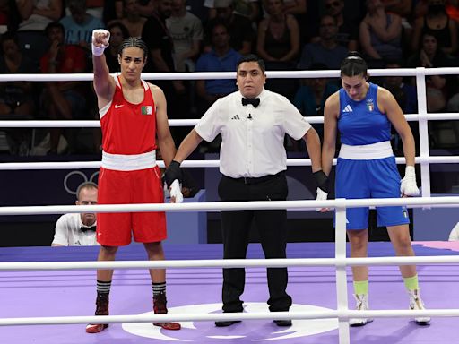 Algerian boxer wins boxing bout amid eligibility row as rival abandons