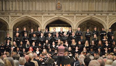 La Colegiata de Ampudia acoge el concierto de Berkshire Youth Orchestra & Choir de Reino Unido