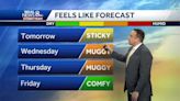 Summerlike & Mostly Sunny Tuesday; Few T'Showers Wednesday