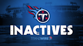 Titans vs. Colts inactives: Who’s in, who’s out for Week 5