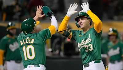 JJ Bleday homers twice, A's beat Pirates 5-2