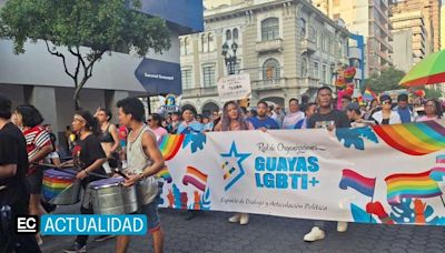 (Video) Desfile del orgullo LGBTIQ+ se realizó en Guayaquil; Lavinia Valbonesi participó