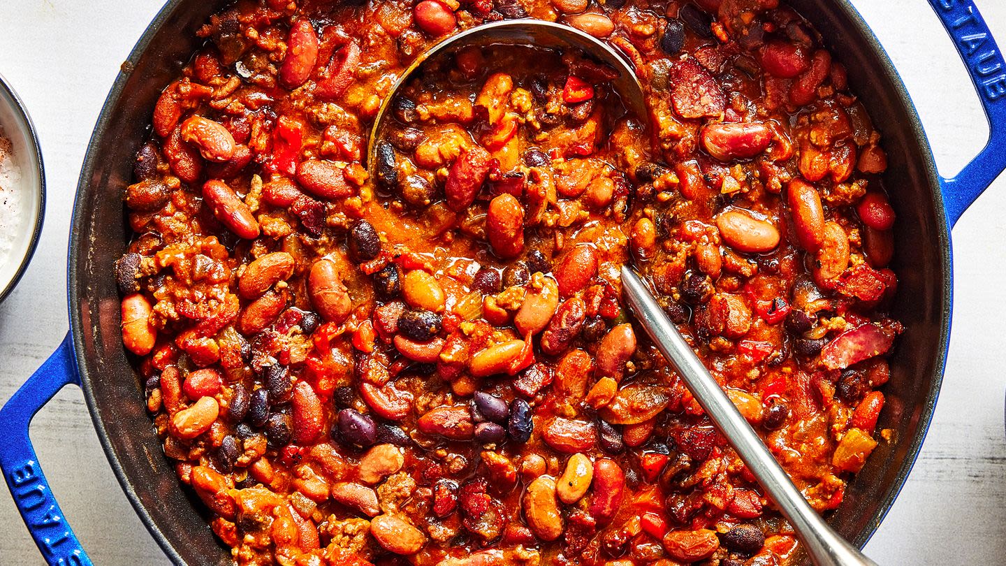 Sweet & Spicy Cowboy Beans Are Our New BBQ Side Obsession