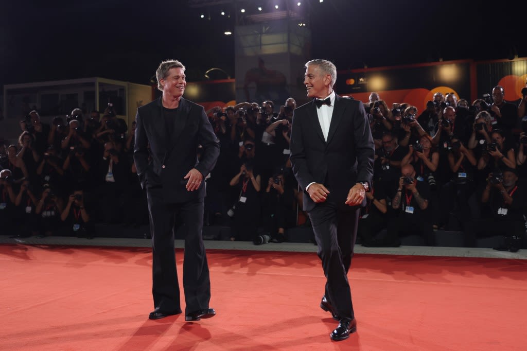 ‘Wolfs’ George Clooney & Brad Pitt Action Comedy Earns 5-Minute Ovation — Venice Film Festival