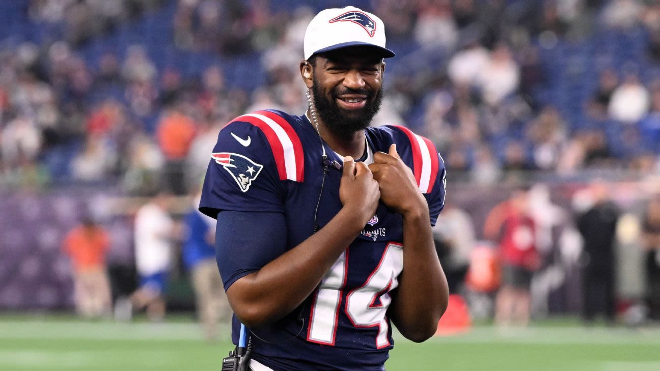 Jacoby Brissett considered quitting football, now he's starting for the Patriots