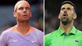 Rafael Nadal handed tough Italian Open draw as Novak Djokovic discovers fate