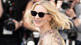 Cate Blanchett dazzles at Cannes in sequinned gold blouse