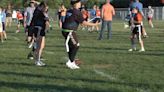 Girls hit the gridiron in flag football league in Upper Macungie