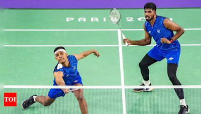 Paris Olympics: Indian badminton stalwarts Satwiksairaj Rankireddy and Chirag Shetty beat French duo in tournament opener | Paris Olympics 2024 News - Times of India