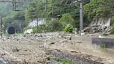 豪大雨狂灌淹台鐵 花蓮瑞穗到三民中斷「列車無法通行」