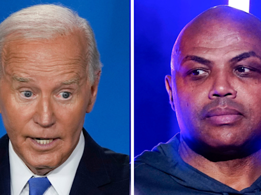 Charles Barkley tells Biden to ‘pass the torch,’ but would ‘never’ vote for Trump