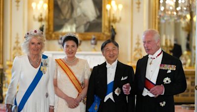 Empress Masako Wears Stunning Imperial Chrysanthemum Tiara to State Banquet