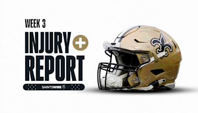 Initial Week 3 Saints injury report has 4 DNPs, Marshon Lattimore limited