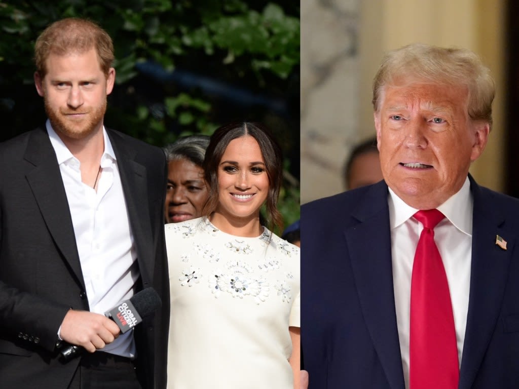 Donald Trump's Inexplicable Feud With Prince Harry & Meghan Markle Reignited by Eric Trump