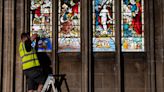 Church replaces stained glass window of Edward Colston with ‘non white’ Jesus in boat with refugees