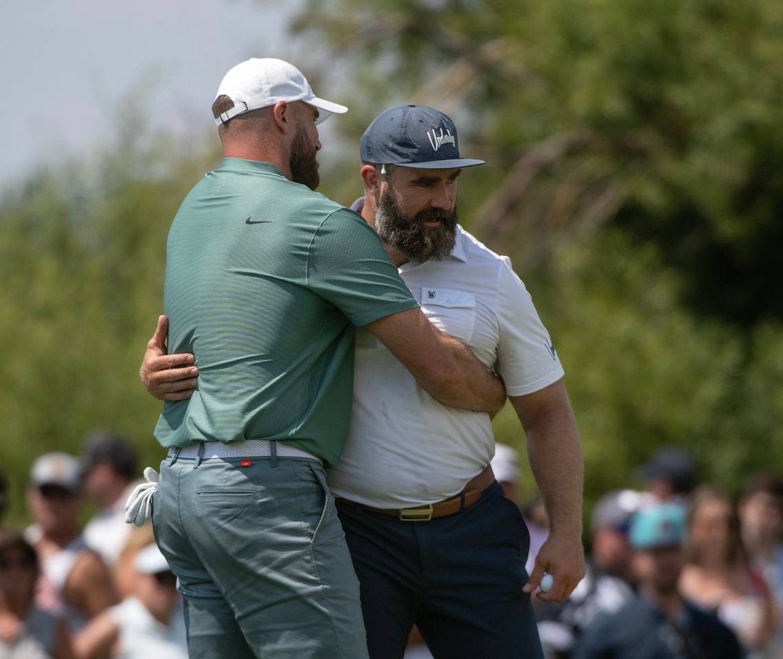 What we saw following Travis and Jason Kelce at Lake Tahoe’s celebrity golf tournament