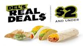 Del Taco launches Del’s Real Deal$ menu priced at $2 or under