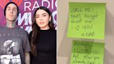 Atiana De La Hoya Shares the Sweet Notes Travis Barker Leaves Around Her Apartment: 'Call Me'