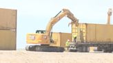 Old border shipping containers transformed into ‘cooltainers’ for heat relief in Tucson