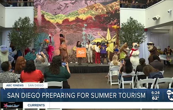 San Diego leaders kick off summer tourism season in Balboa Park